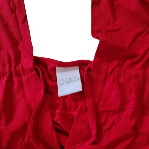 Oslo Red Halter Top *size Small - Picture 3 of 8